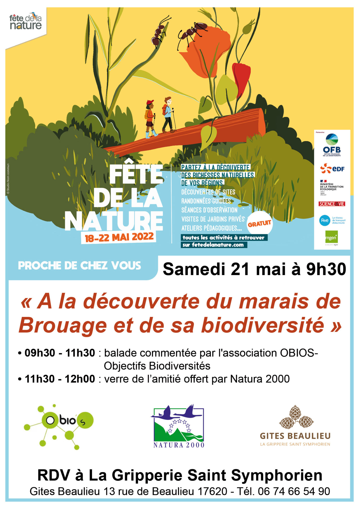 Fête de la nature à Beaulieu La GripperieSaintSymphorien Fête de la nature à Beaulieu La GripperieSaintSymphorien